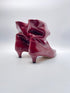 Anonymous Copenhagen hicha 40 stiletto crinkled soft calf & suede Pomegranate